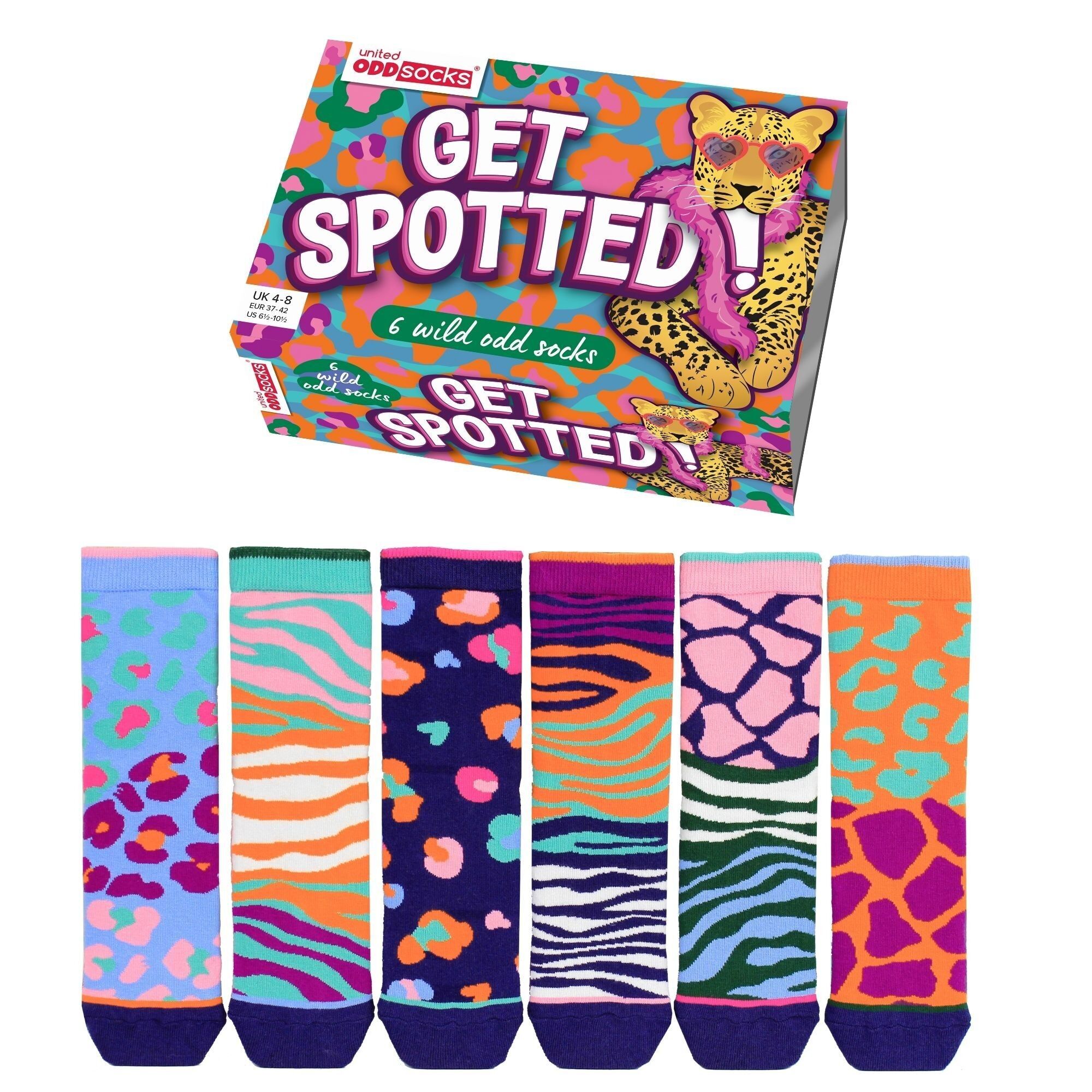 FATTI AVVISTARE - Confezione regalo con 6 calzini spaiati | United Oddsocks