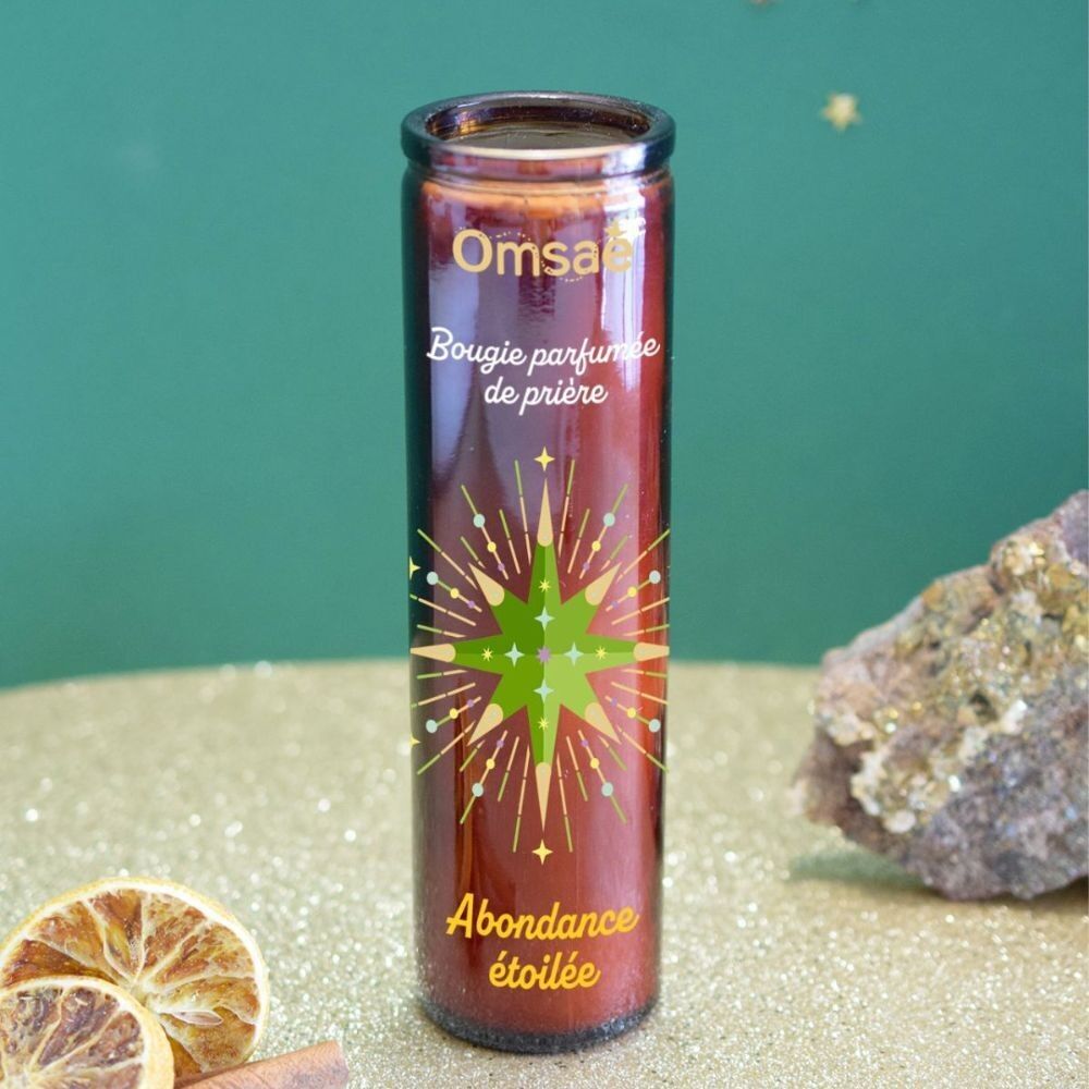Starry Abundance Prayer Candle