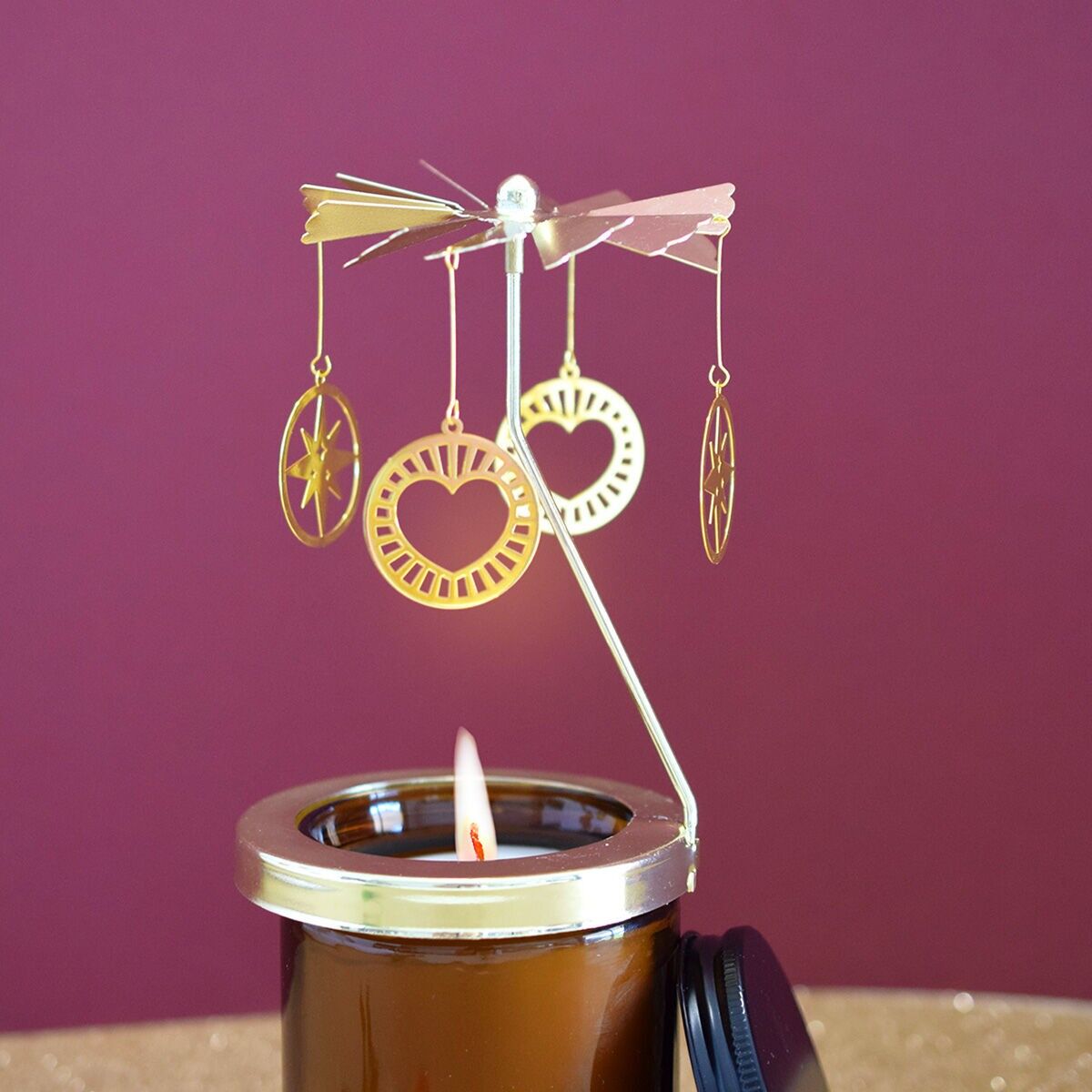Infinite Love Candle Carousel