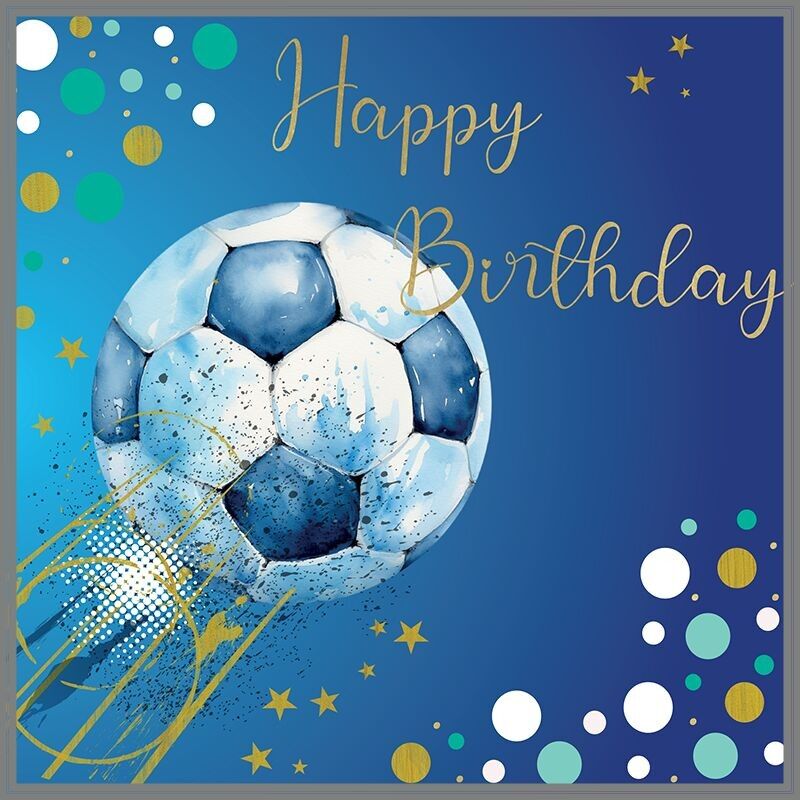 Alles Gute zum Geburtstag - Fußball