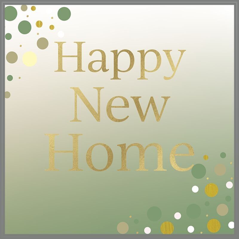 Frohes neues Zuhause