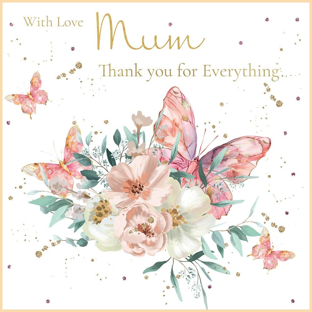 Wünsche und Träume - Mit Liebe Mama Schmetterlinge