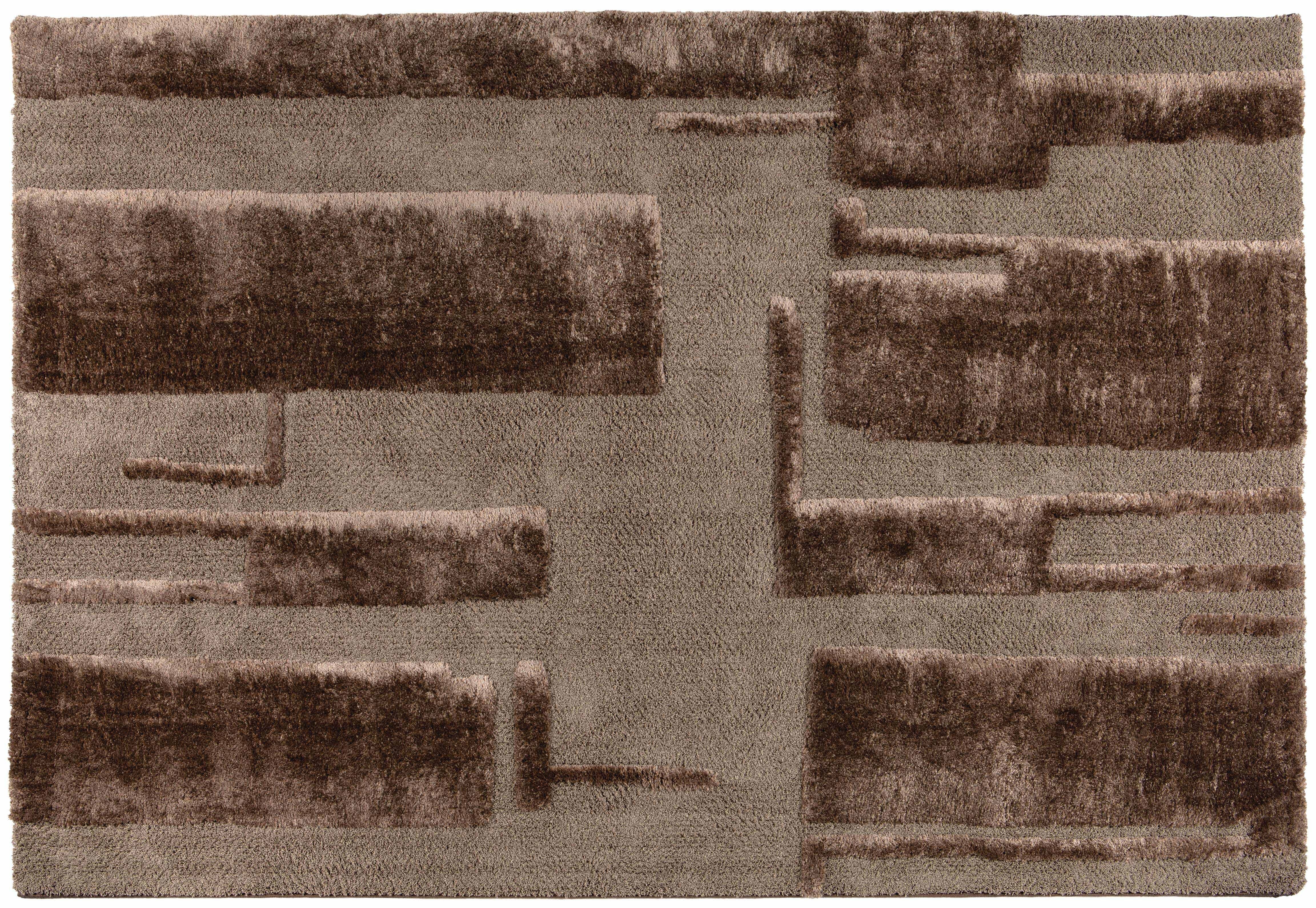 Tappeto riciclato Louka Nocciola 160 x 230 x 2