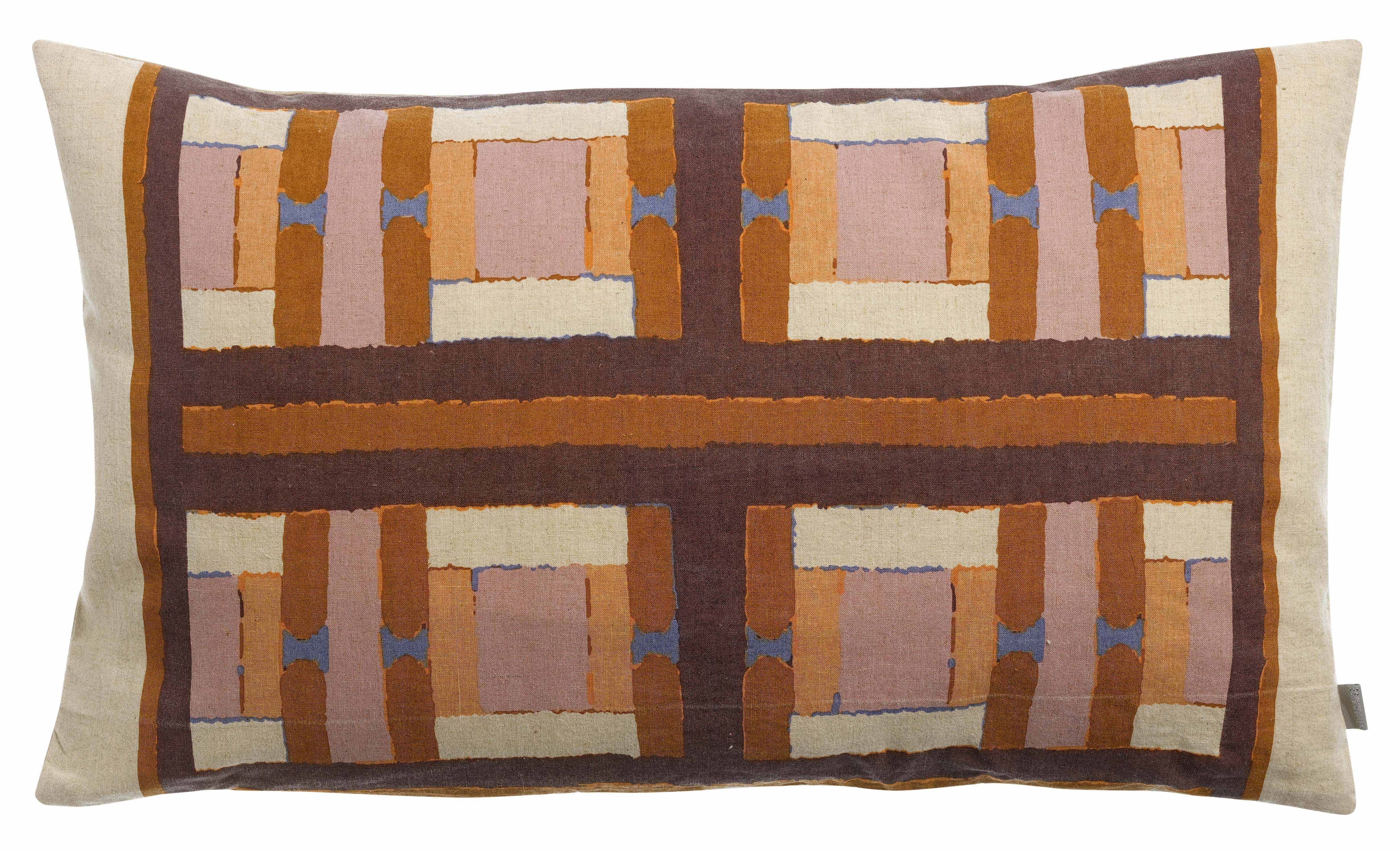 Cuscino ricamato in rame Taho 40 x 65