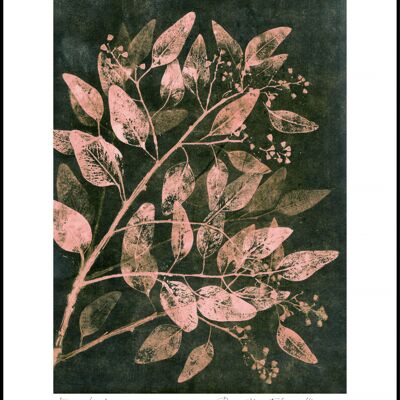 Eukalyptus 1 Moos/Rouge 50x70 cm