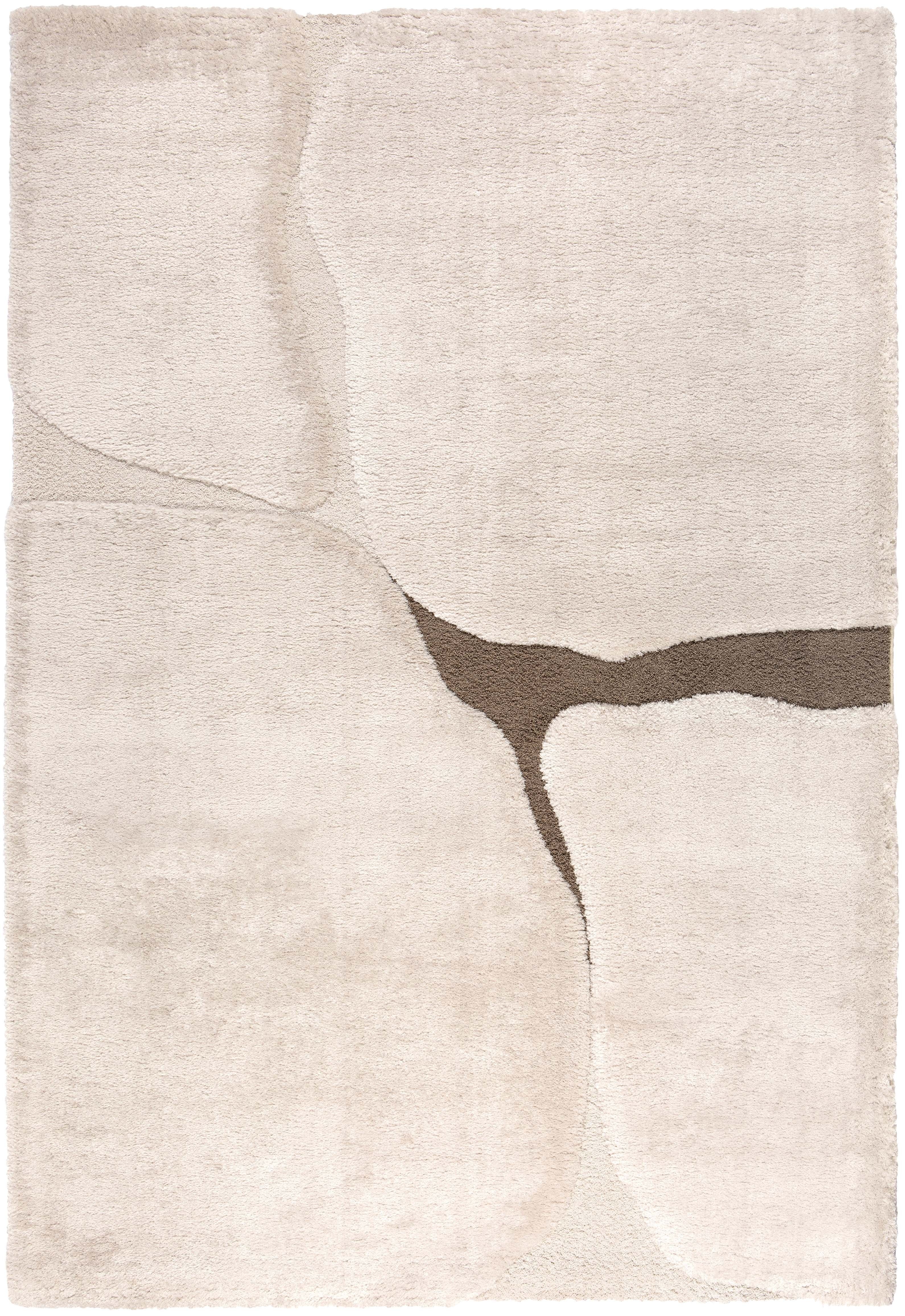 Tappeto riciclato Yan Neige 160 x 230 x 2