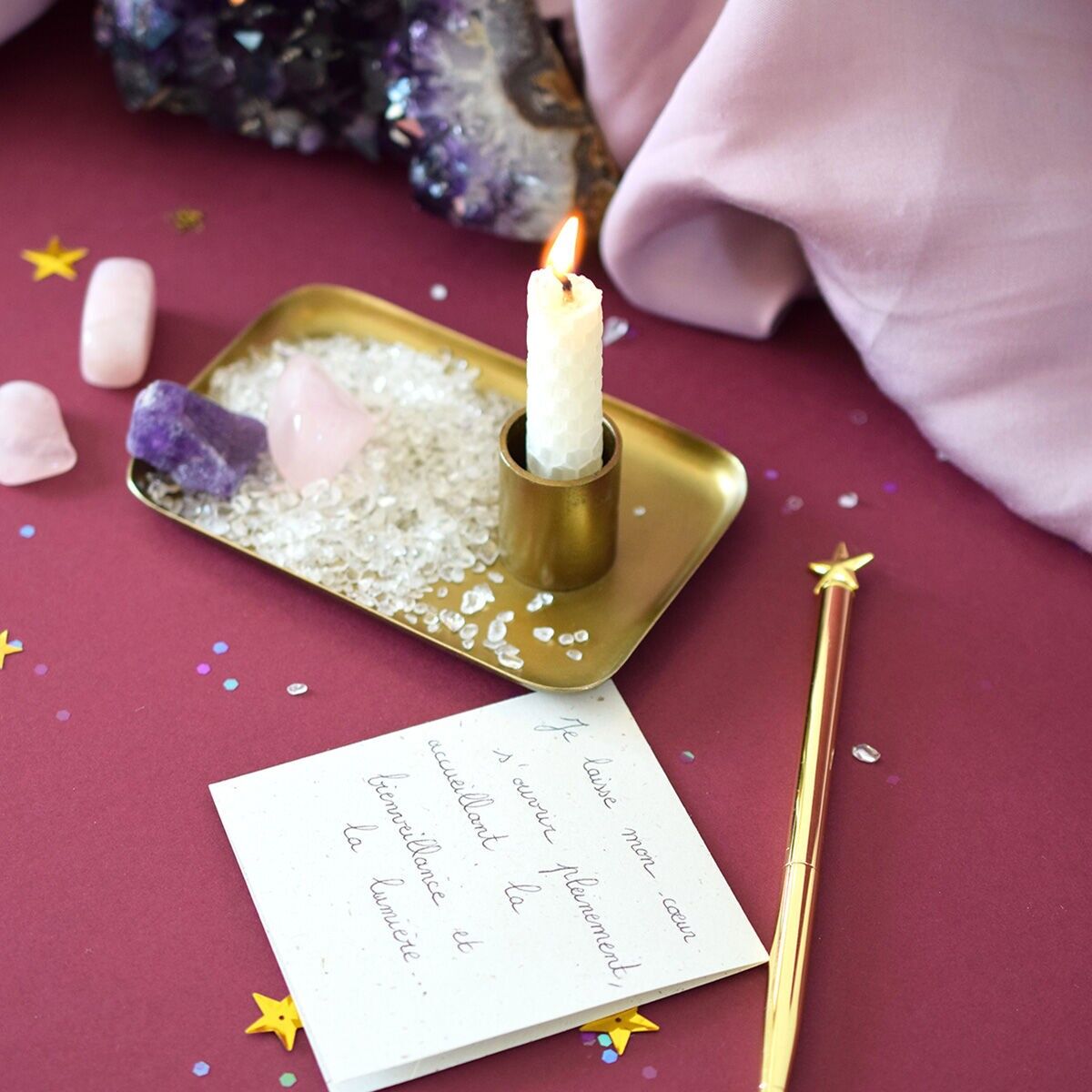 Intention Candle Display - 8 x 3 quantities