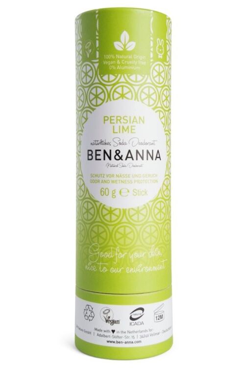 Papertube Deodorant Persian Lime 60 gr