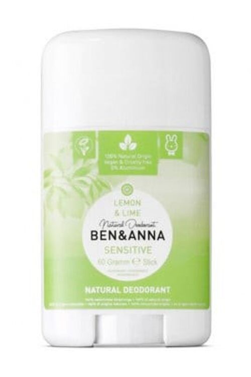 Stick Deodorant Sensitive Lemon & Lime