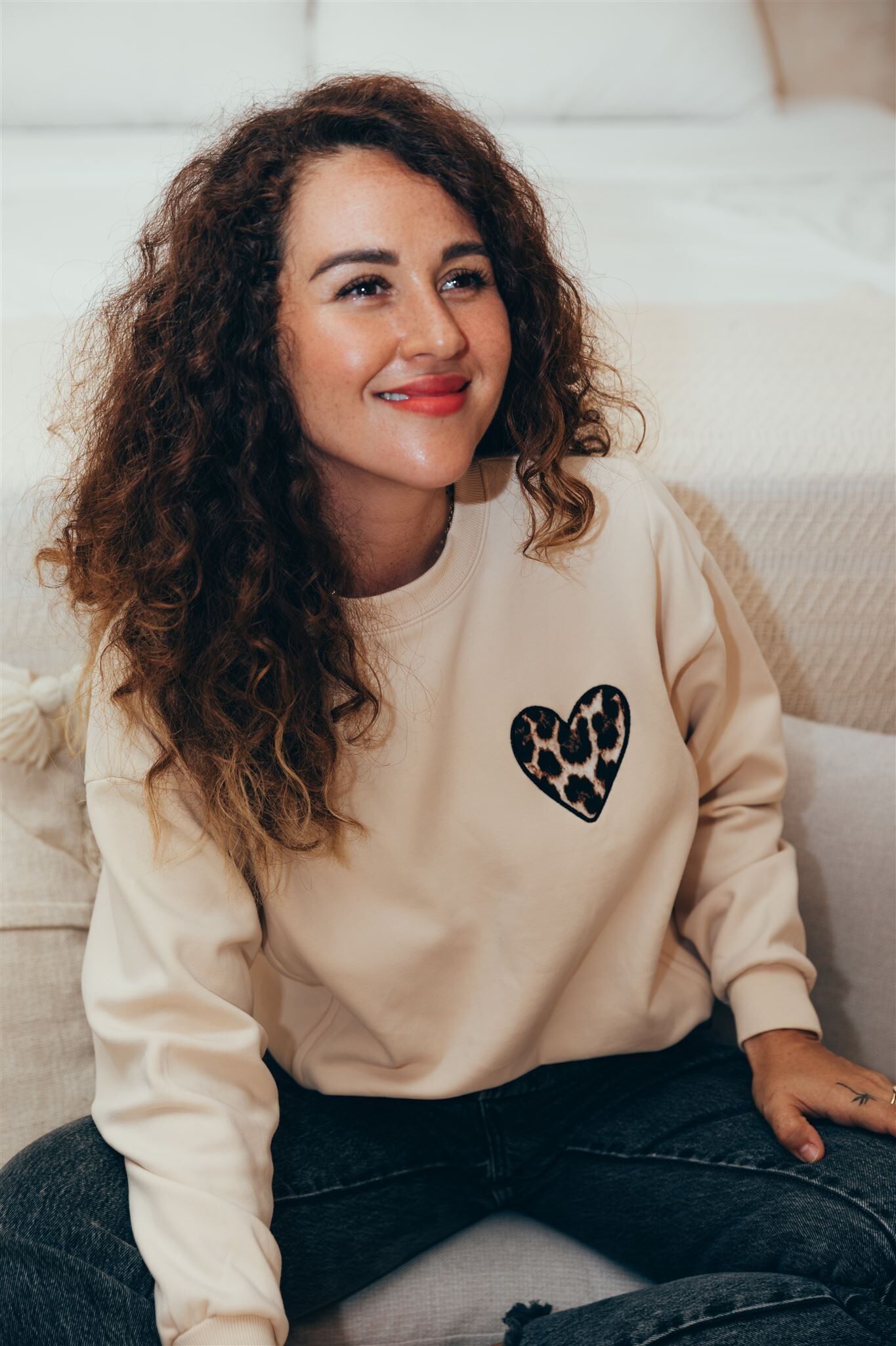 Felpa da allattamento LEOPARD