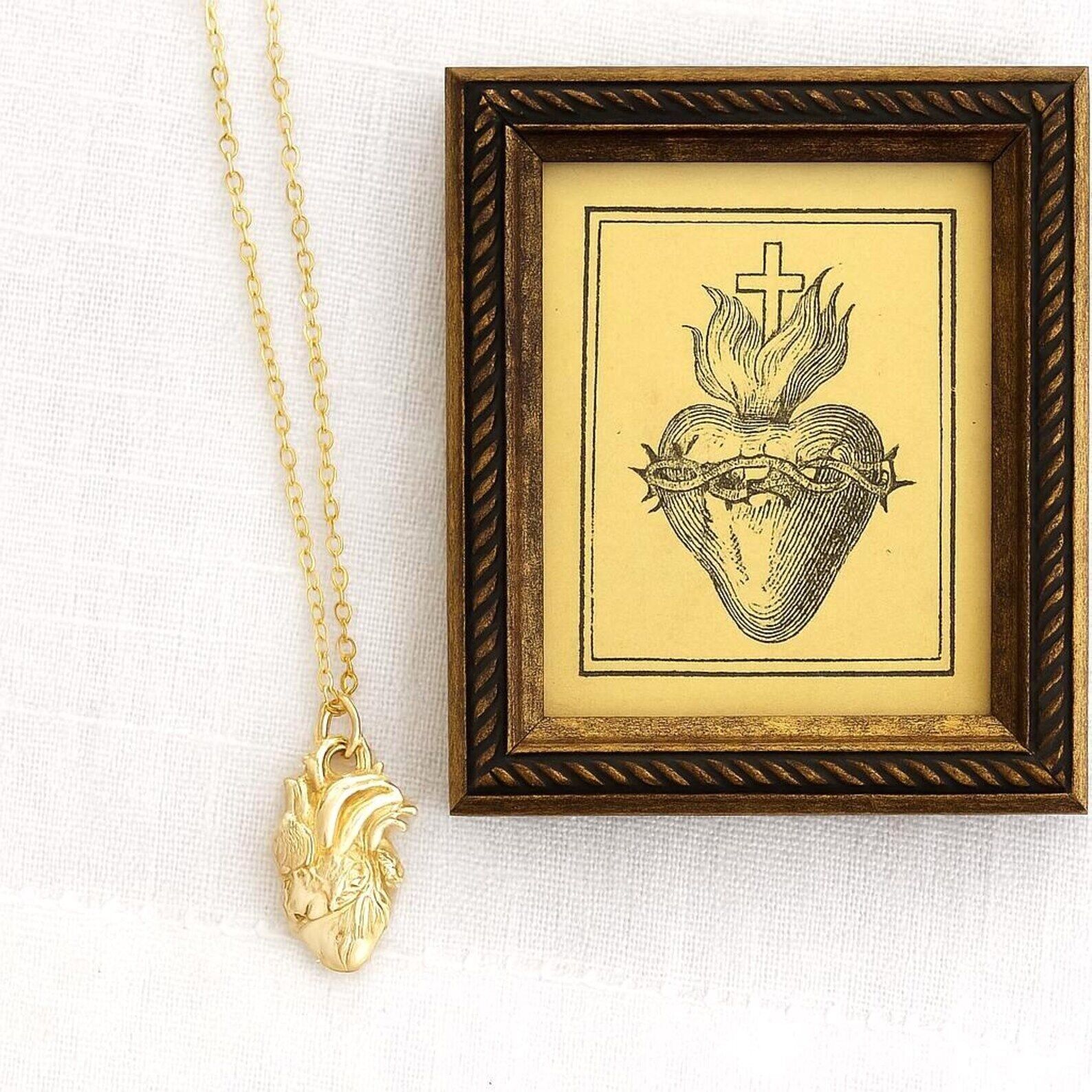 Collana Cuore Anatomico