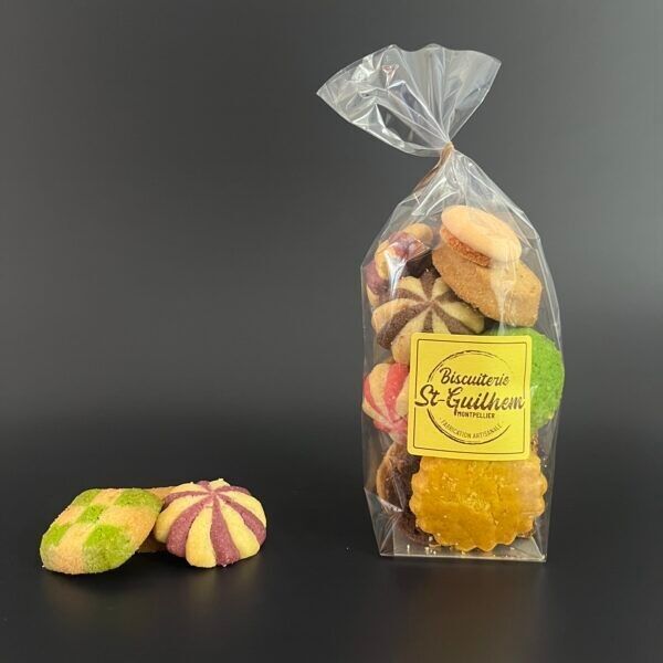 Assorted sweet shortbread cookies – 150g bag