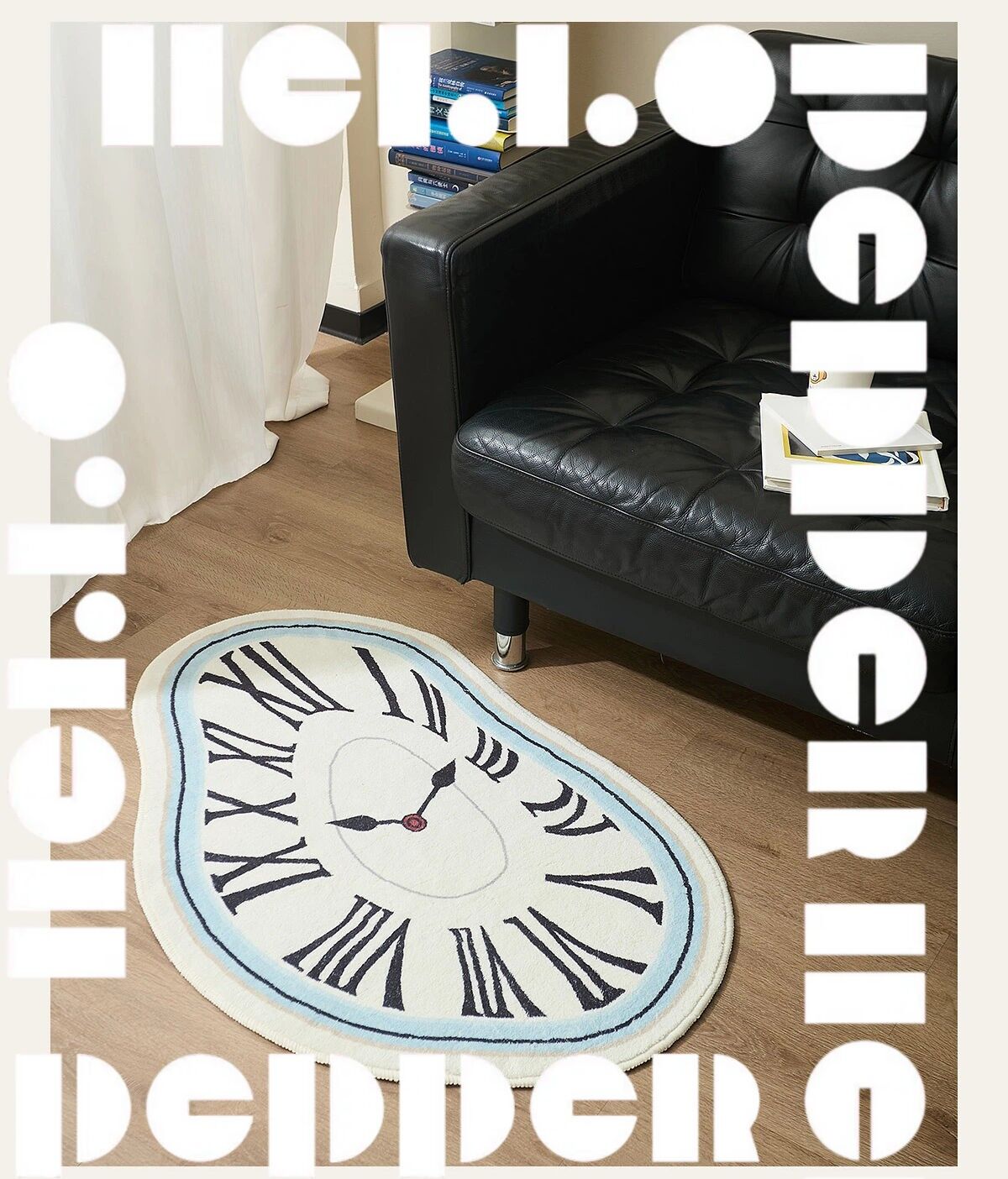 Surreal Soft Flannel Floor Mat (70x45cm, Waterproof, Non-Slip, Washable)