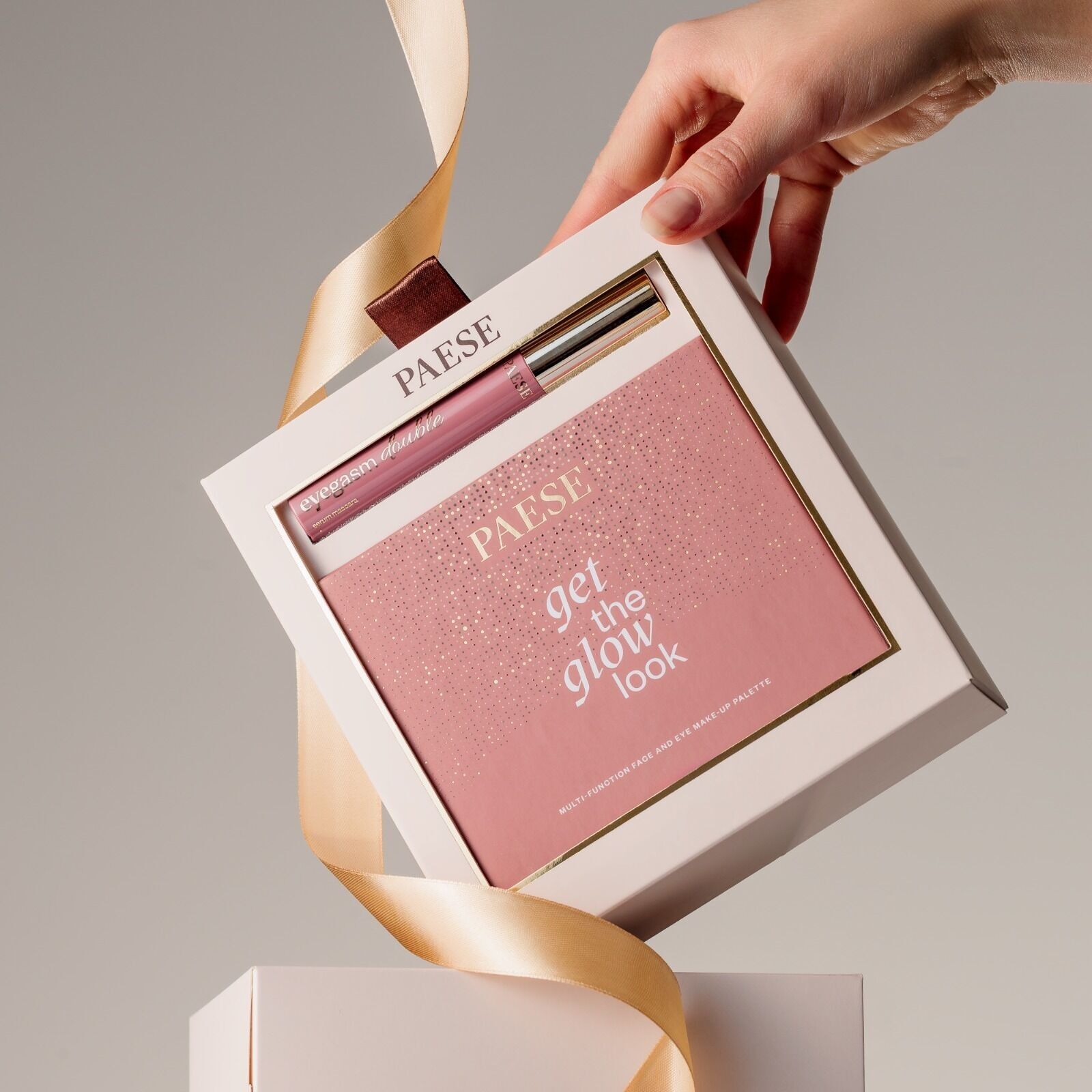 Ideal for Valentine's Day - Gift Set - (Christmas / Birthday / Mother's Day) - Double Glow Look - 2 products - PAESE