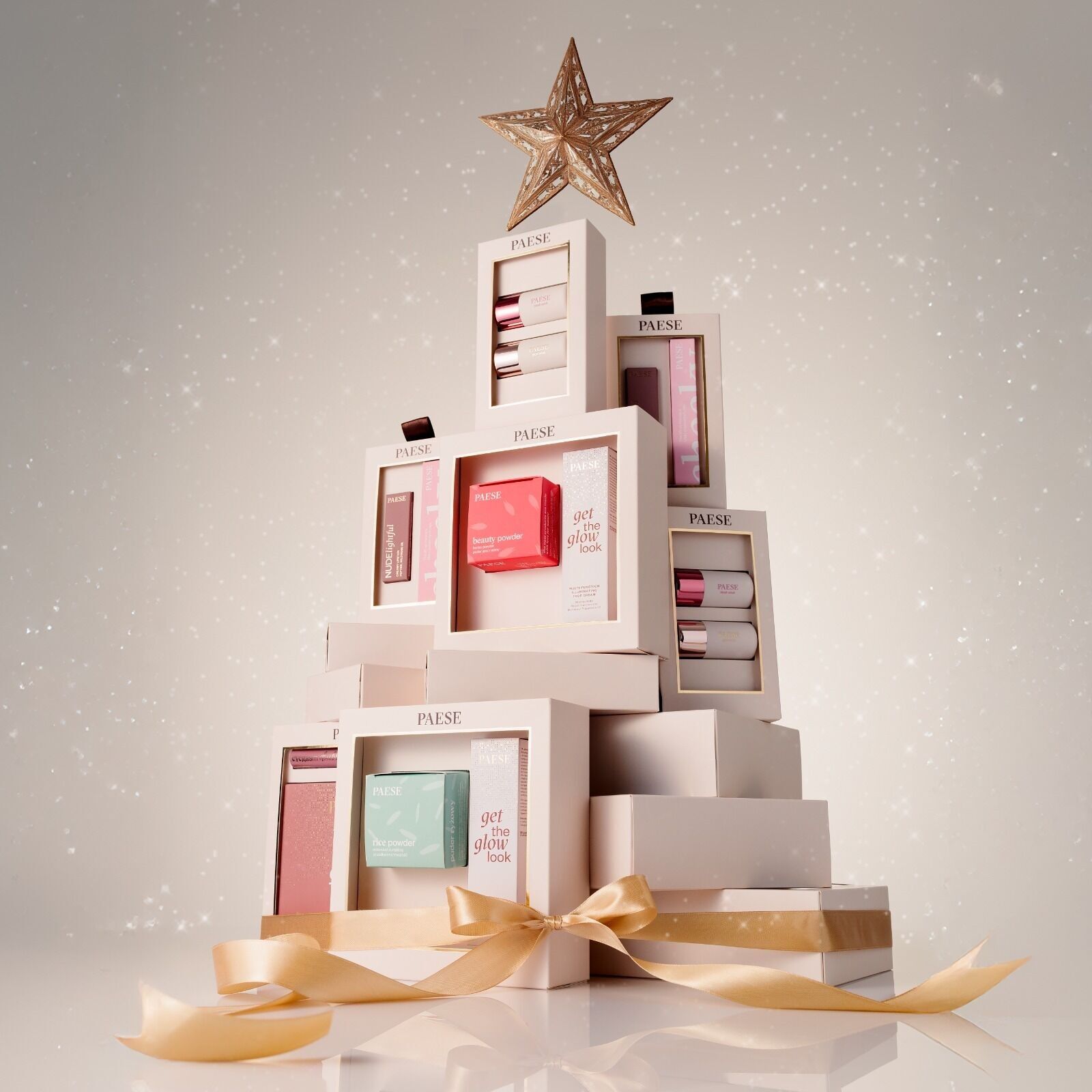 Idéal St Valentin - Coffret cadeau - (Noël / Anniversaire / Fêtes des mères) - Double Glow Look - 2 produits - PAESE
