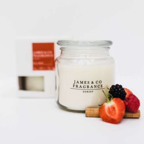 No.4 red 60 hour jar candle