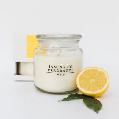 No.8 lemon 60 hour jar candle