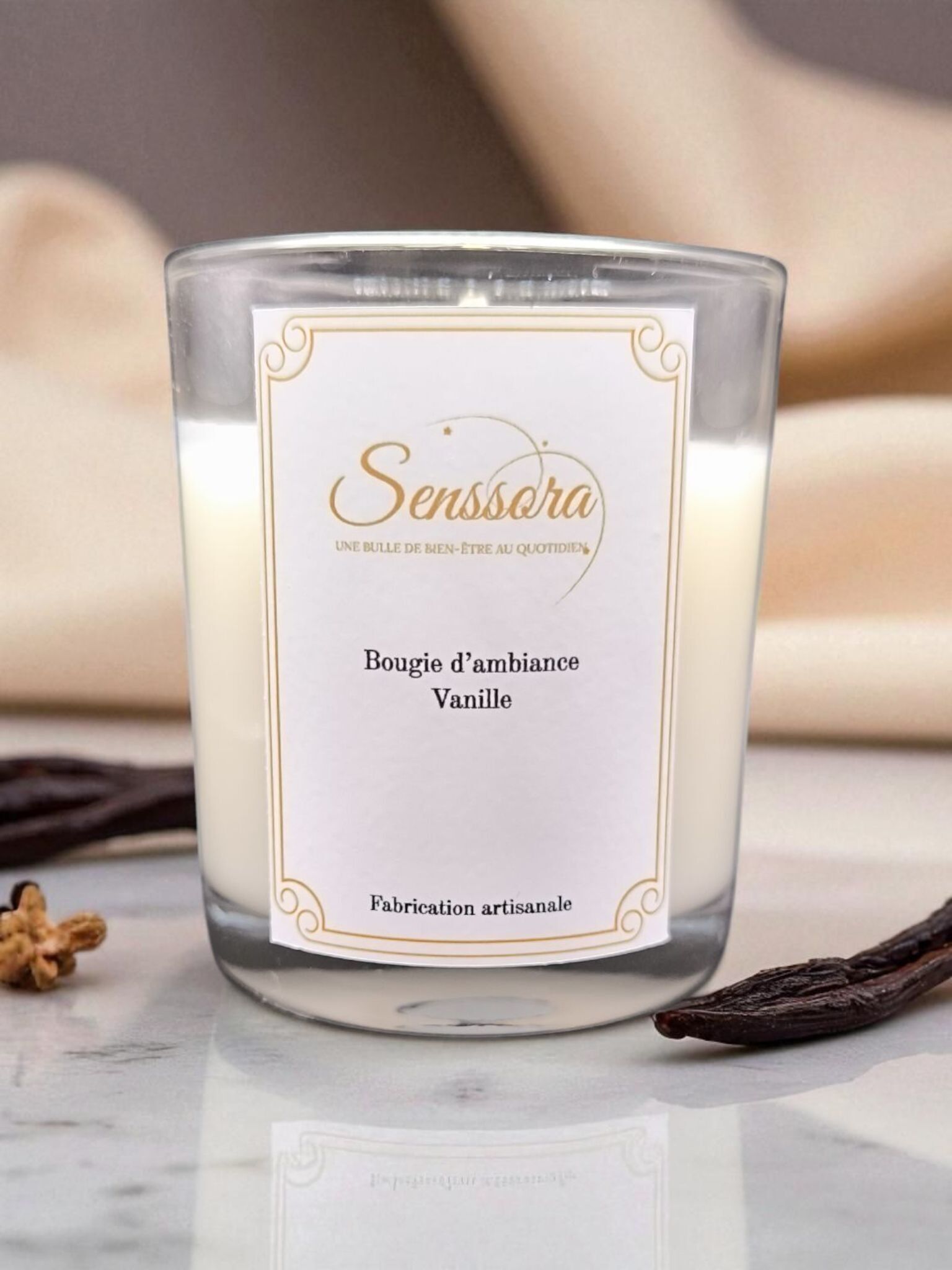 Vanilla Artisan Candle – Umhüllende Weichheit und Gourmet-Eleganz