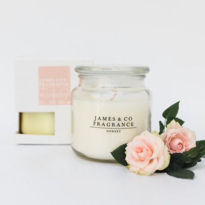No.12 rose & oud 60 hour jar candle