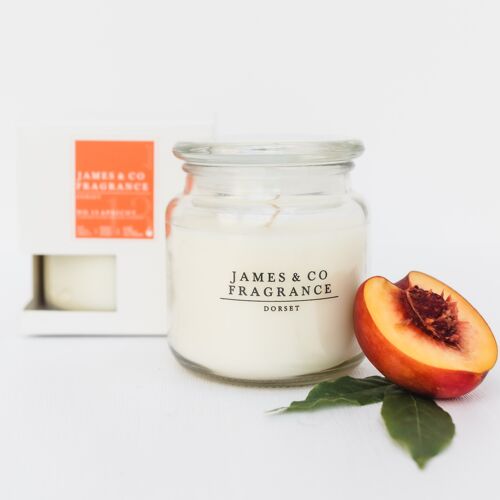 No.13 apricot 60 hour jar candle