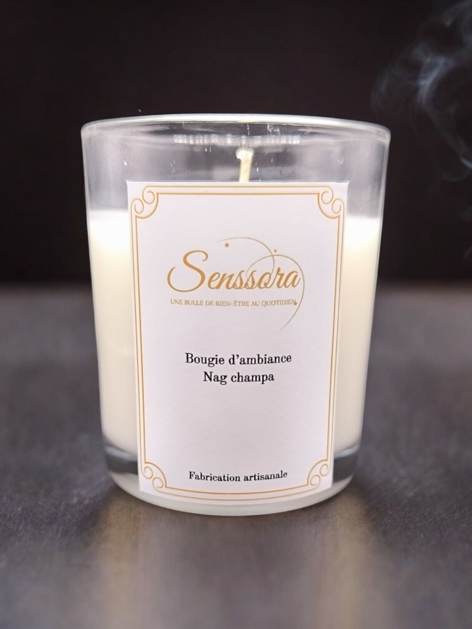 Handgemachte Kerze aus Nag Champa: Mystik und Gelassenheit des Orients