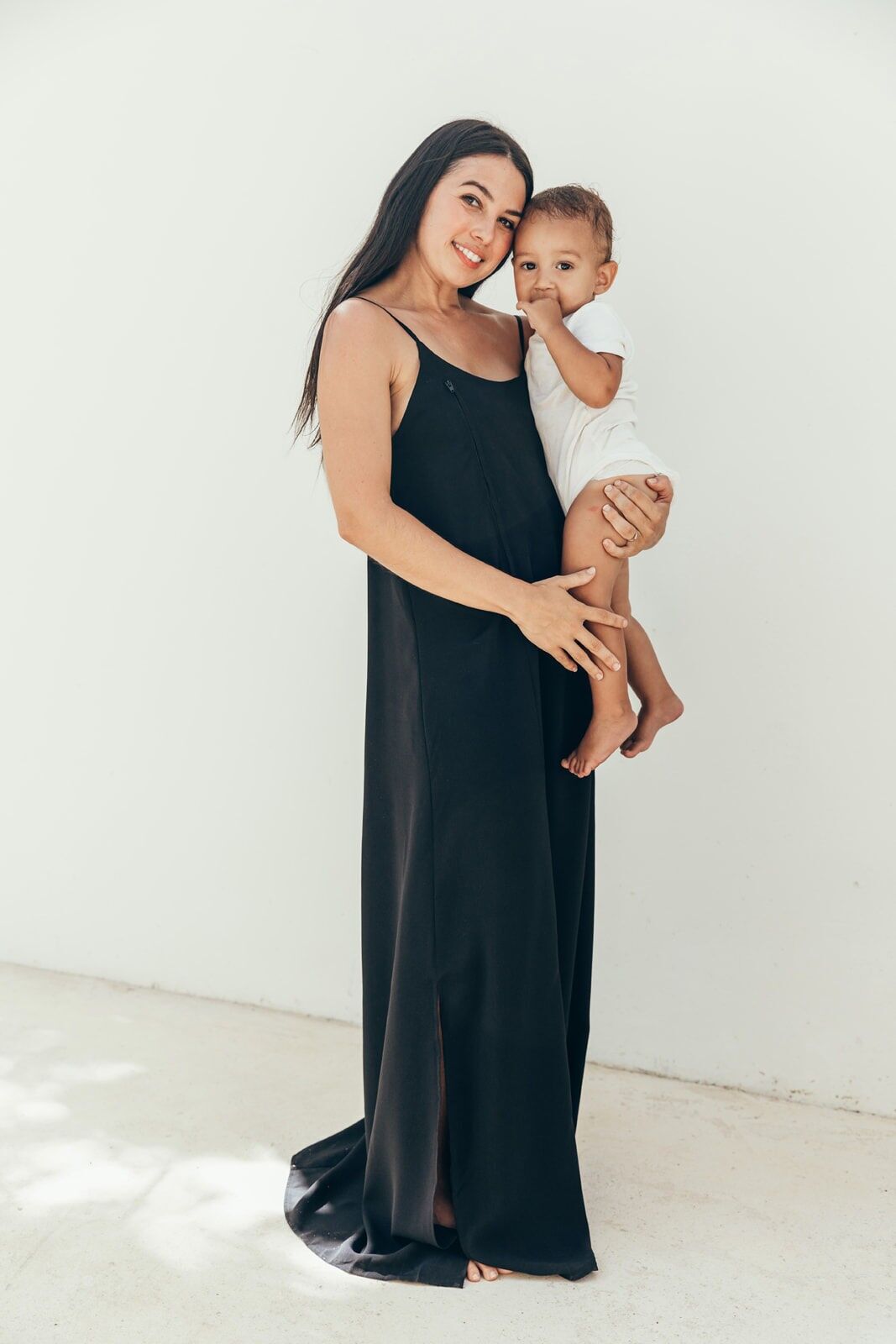 INDIA vestido de enfermería negro