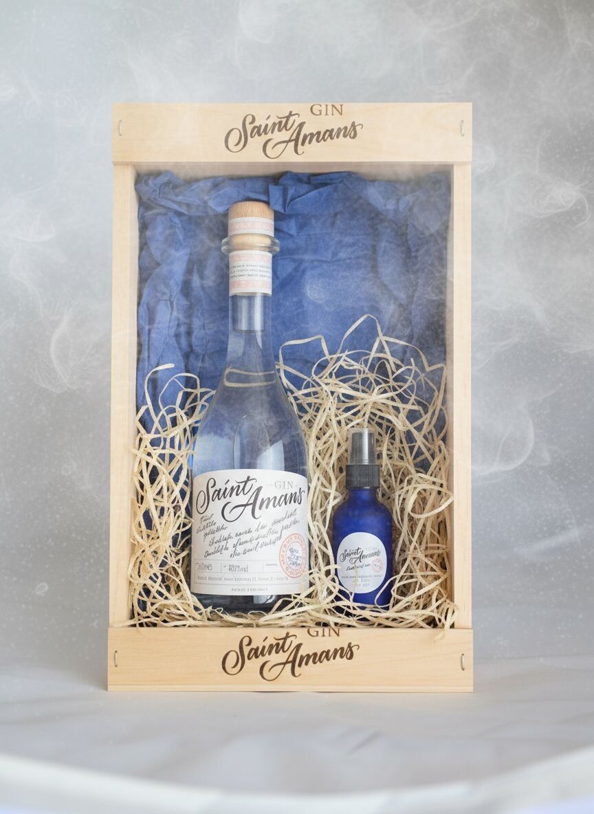 Set regalo Gin originale + Cocktail Mist spray floreale