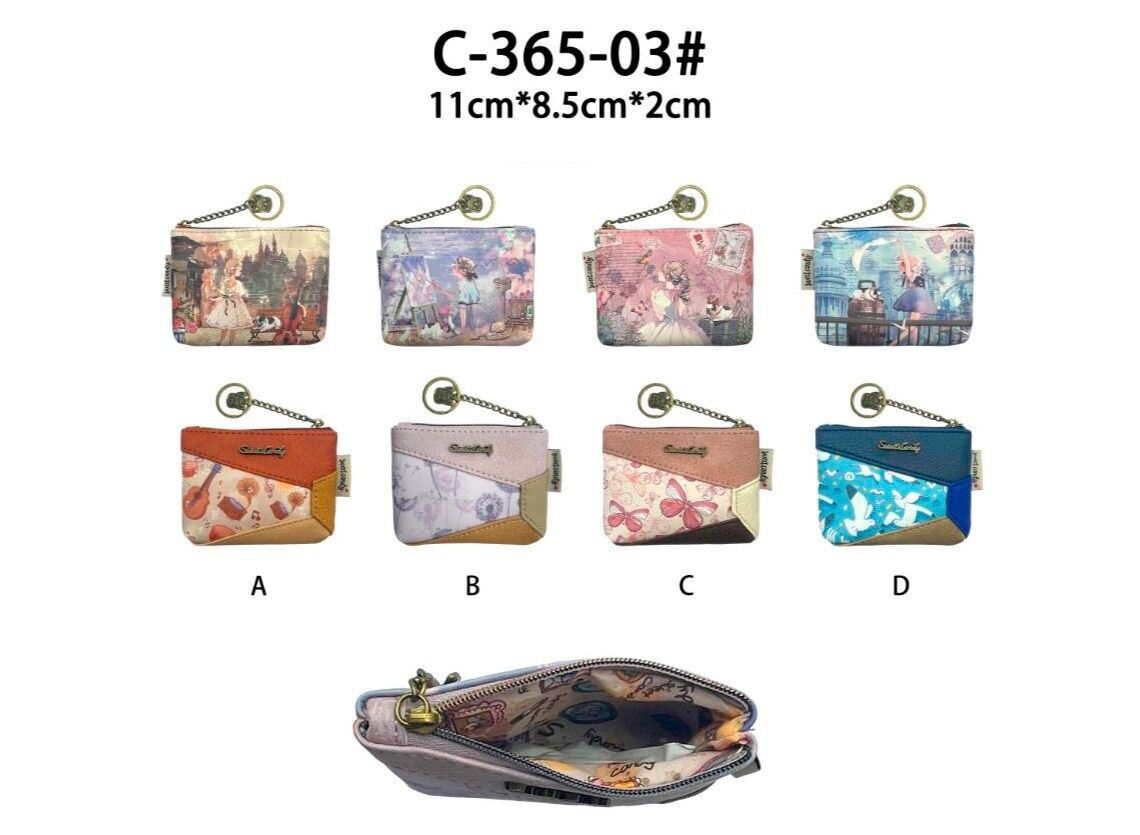 Sweet Candy B2B Damen Geldbörse aus Synthetik mit Puppe