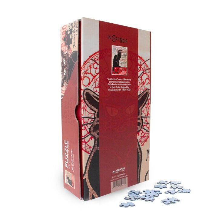 Puzzle, 1000 pezzi, Le chat Noir, Theophile Steinlen