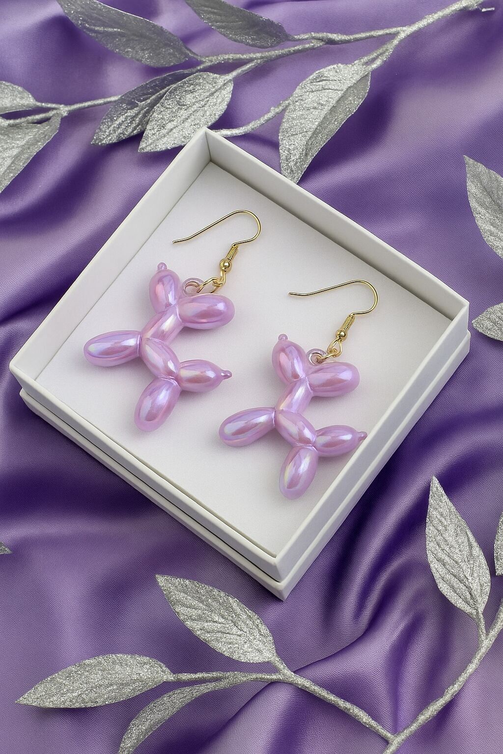 Orecchini a forma di cane palloncino