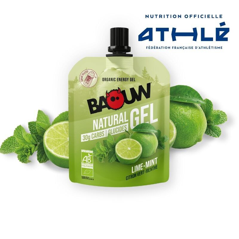 BIO NATÜRLICHE ENERGIE-GELS LIMETTE-MINZE