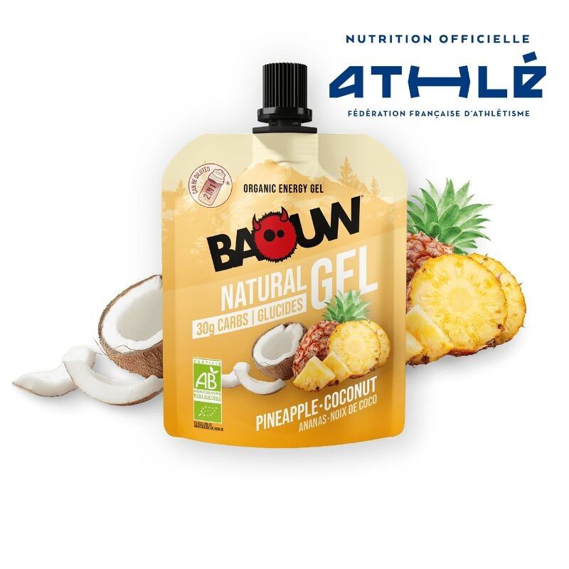 BIO-ENERGIEGELS MIT ANANAS UND KOKOSNUSS