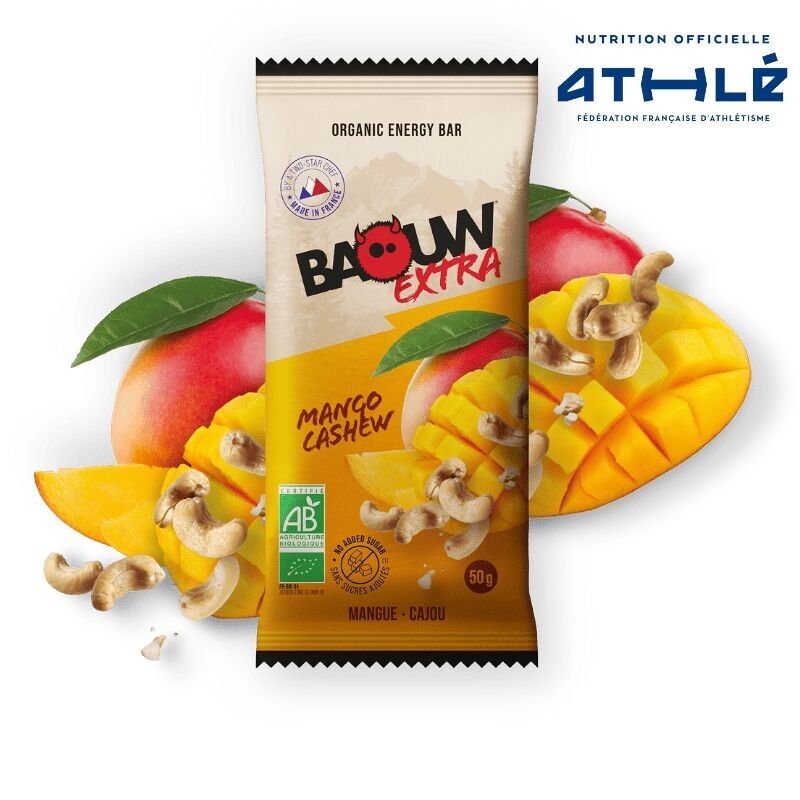 Baouw Extra Mango-Cashew-Energieriegel