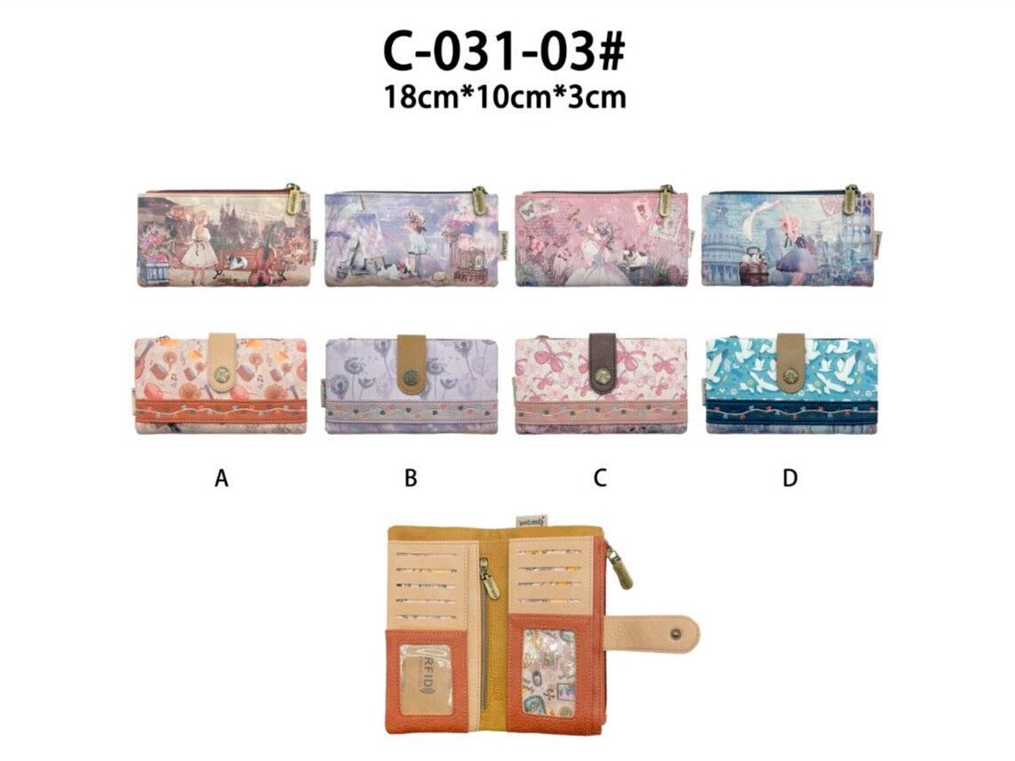 Süßes Candy Doll Portemonnaie mit Kartenfach