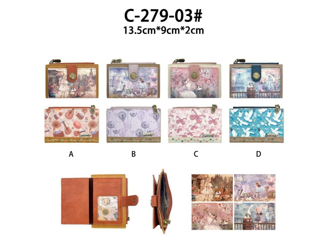 Sweet Candy Doll Geldbörse-Kartenhalter mit B2B-Box