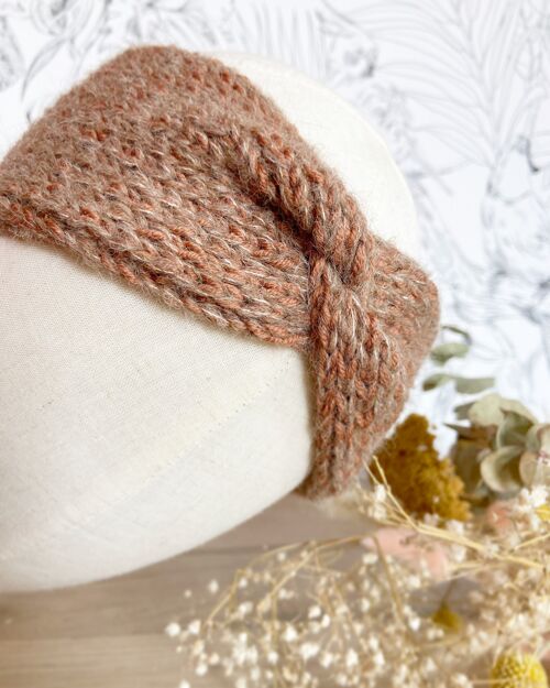 Bandeau laine femme-Headband Satine