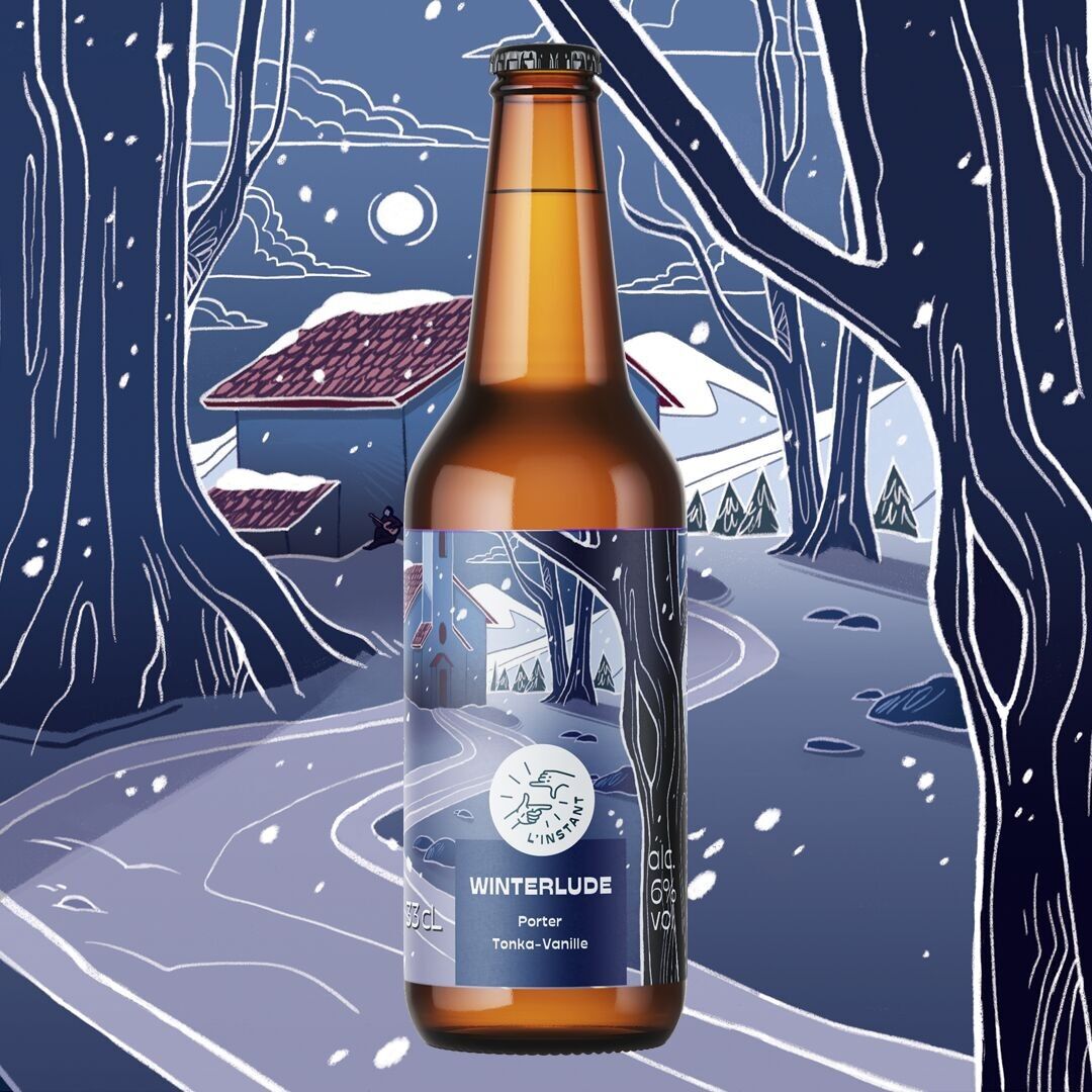 Winterlude 33cl - Porter Haba tonka y vainilla - 6%