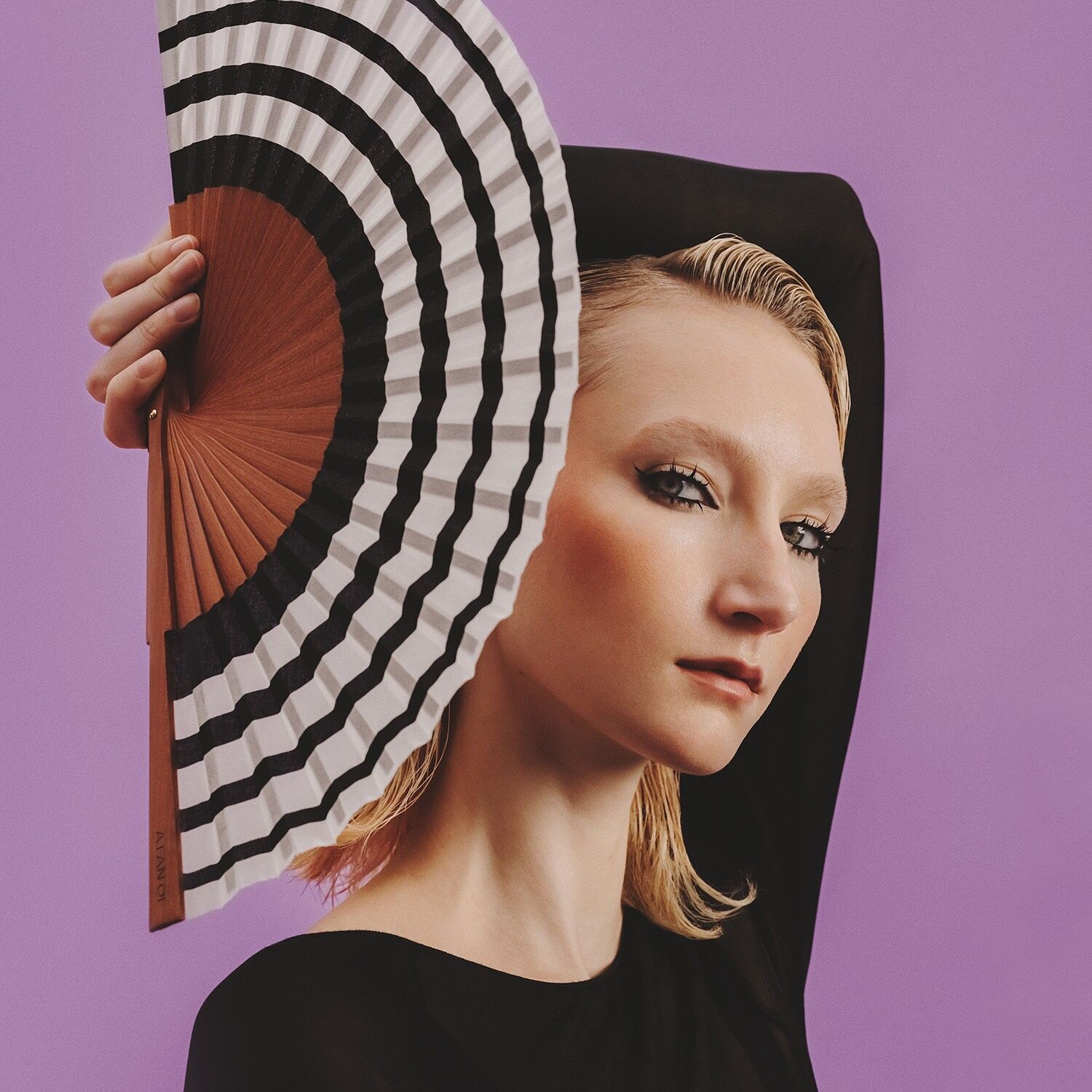 Ventilatore SERENITY - 23 cm - Nero e Bianco