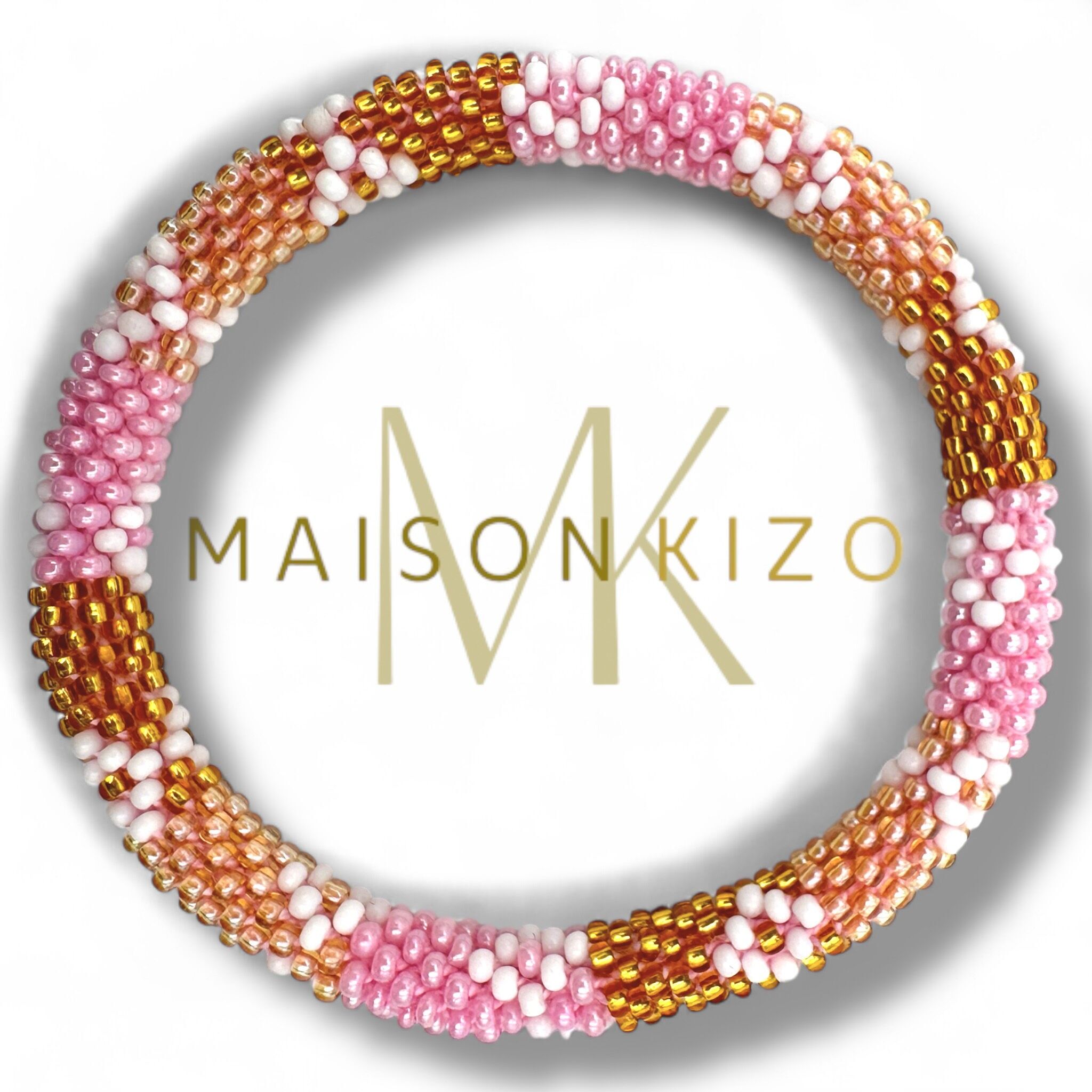 Pulsera de cuentas de ganchillo nepalí R25