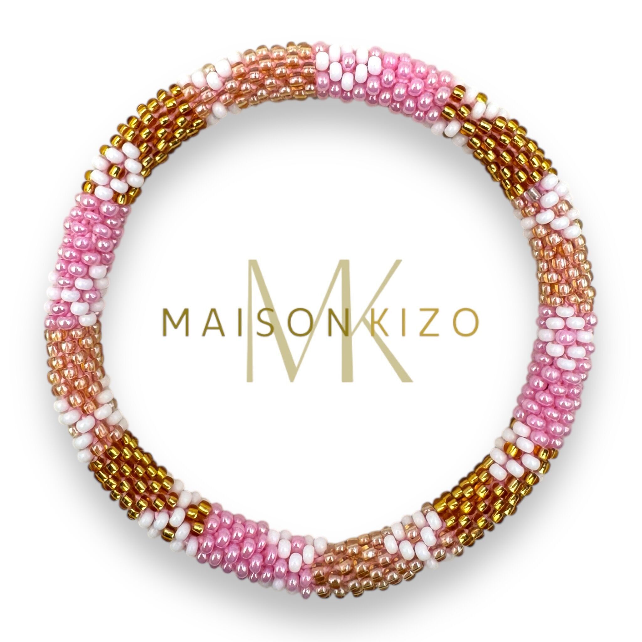 Pulsera de cuentas de ganchillo nepalí R25