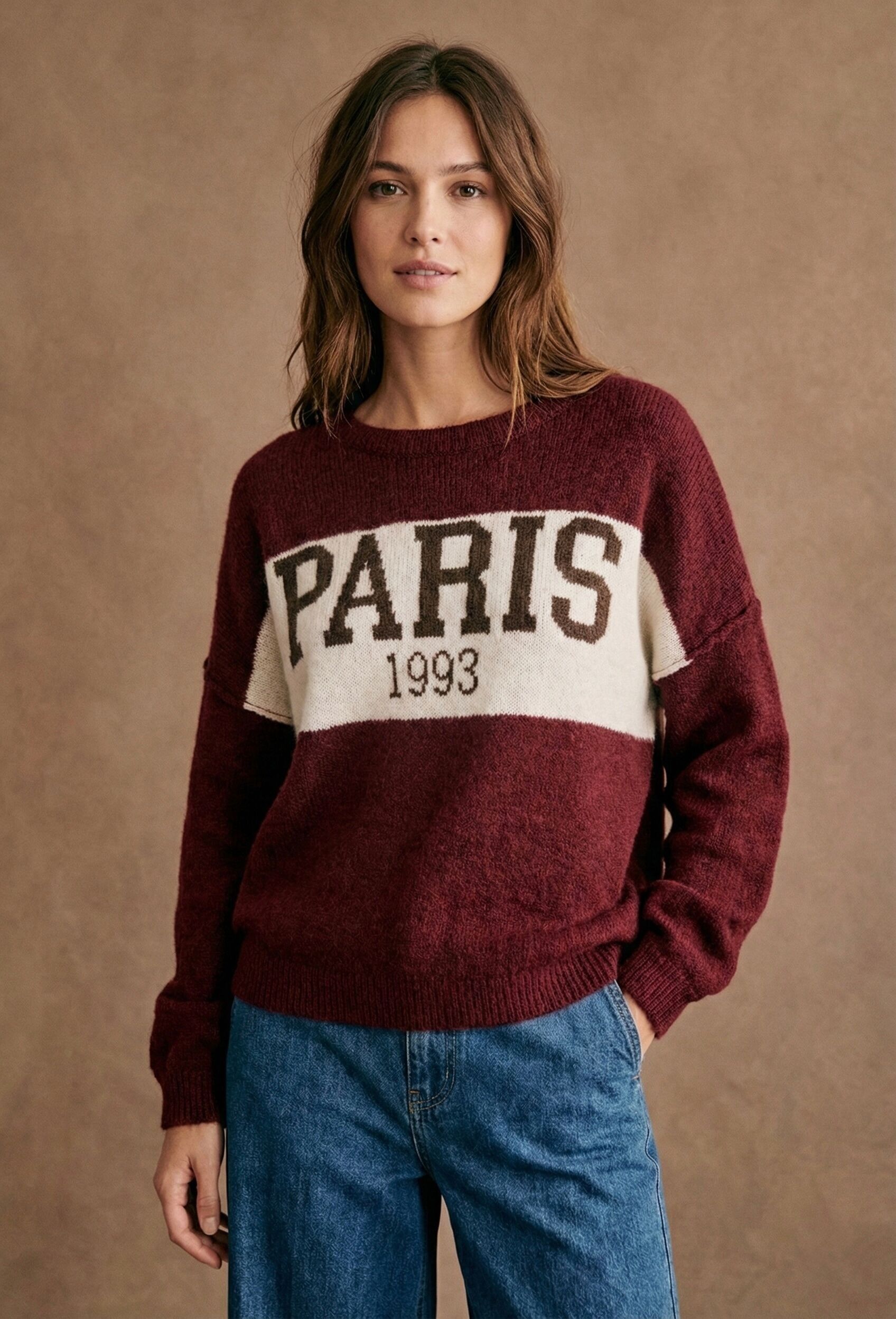 Pull doux laine «PARÍS 1993» PP2525