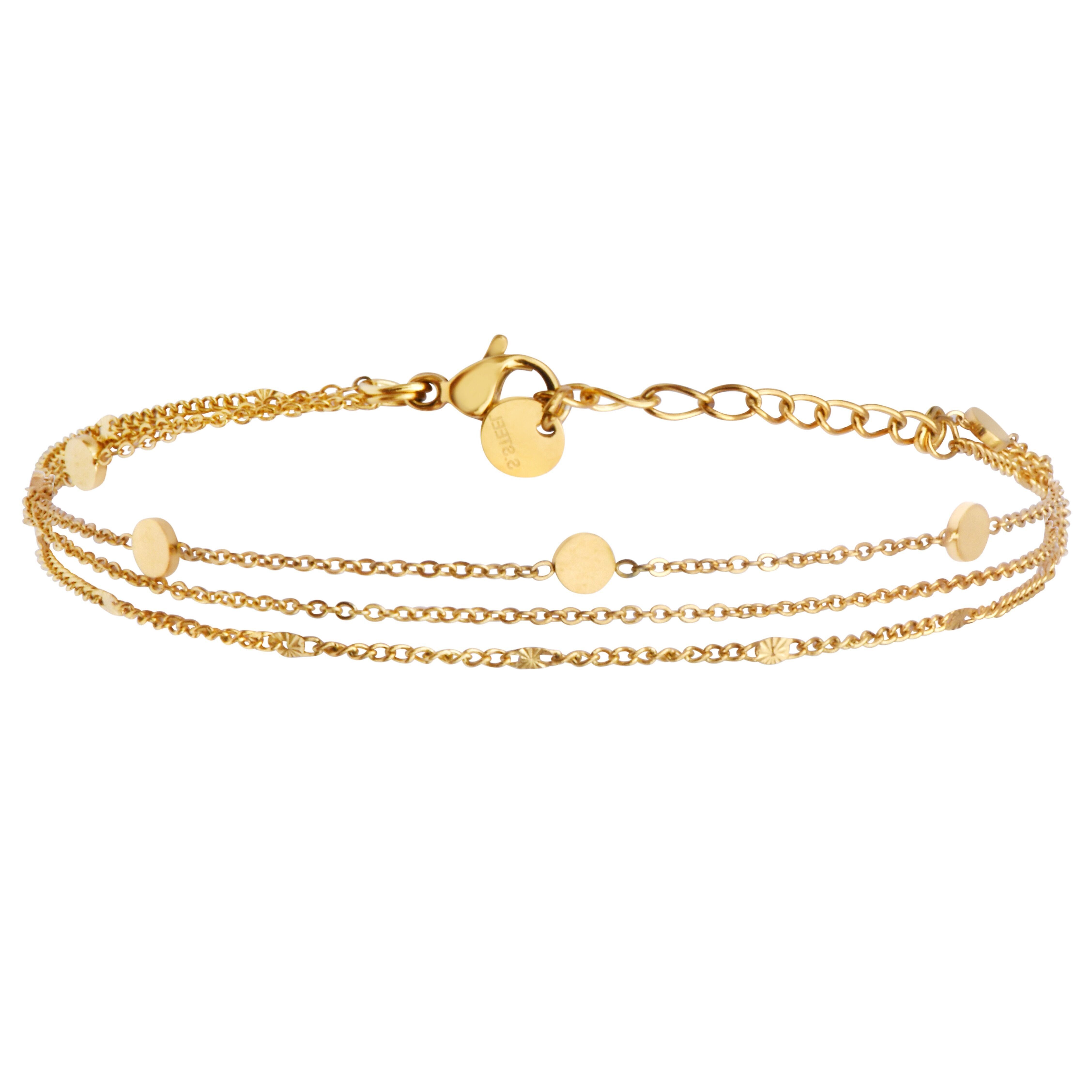 Bracelet triple MIRA