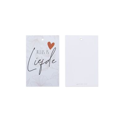Alles is liefde || Kadolabel
