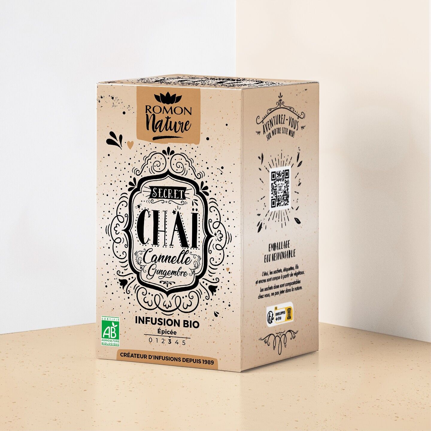 Infuso di Chai biologico