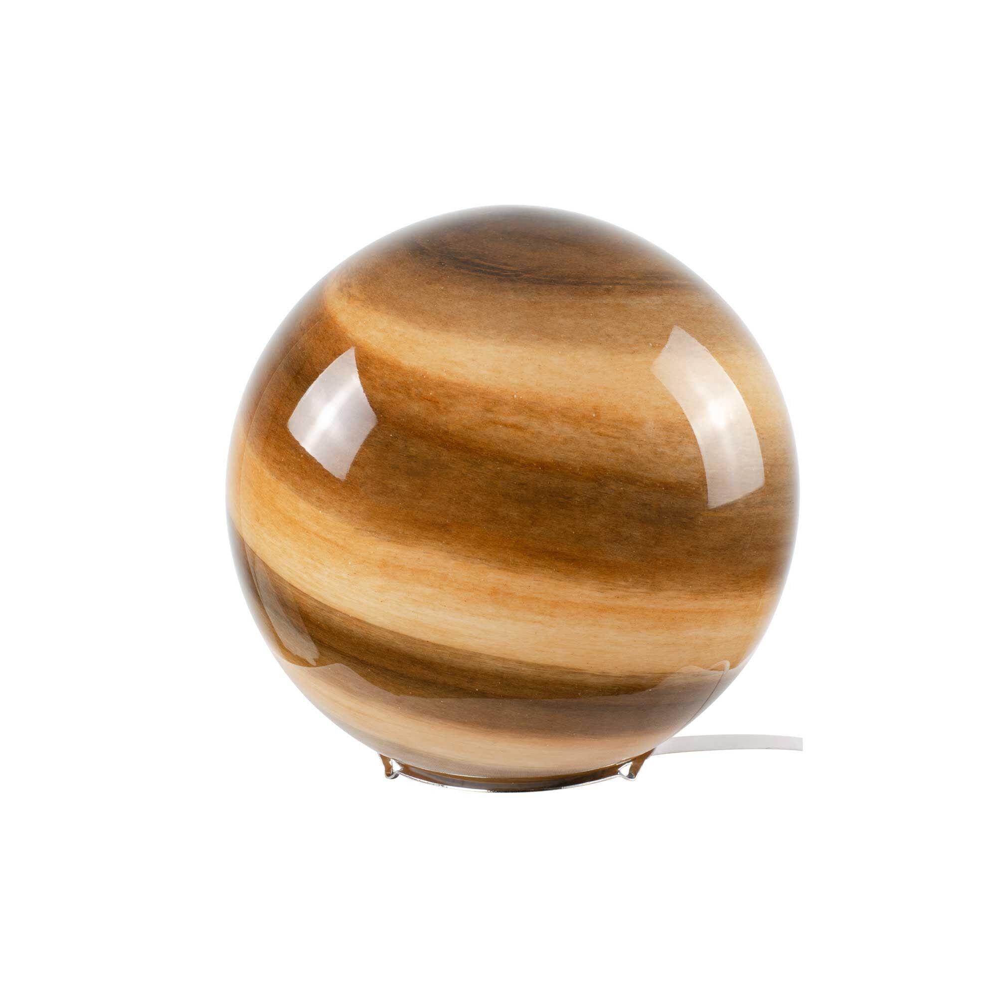 Mundgeblasene Glas-Tischleuchte – Handgefertigt – Astrolis PM