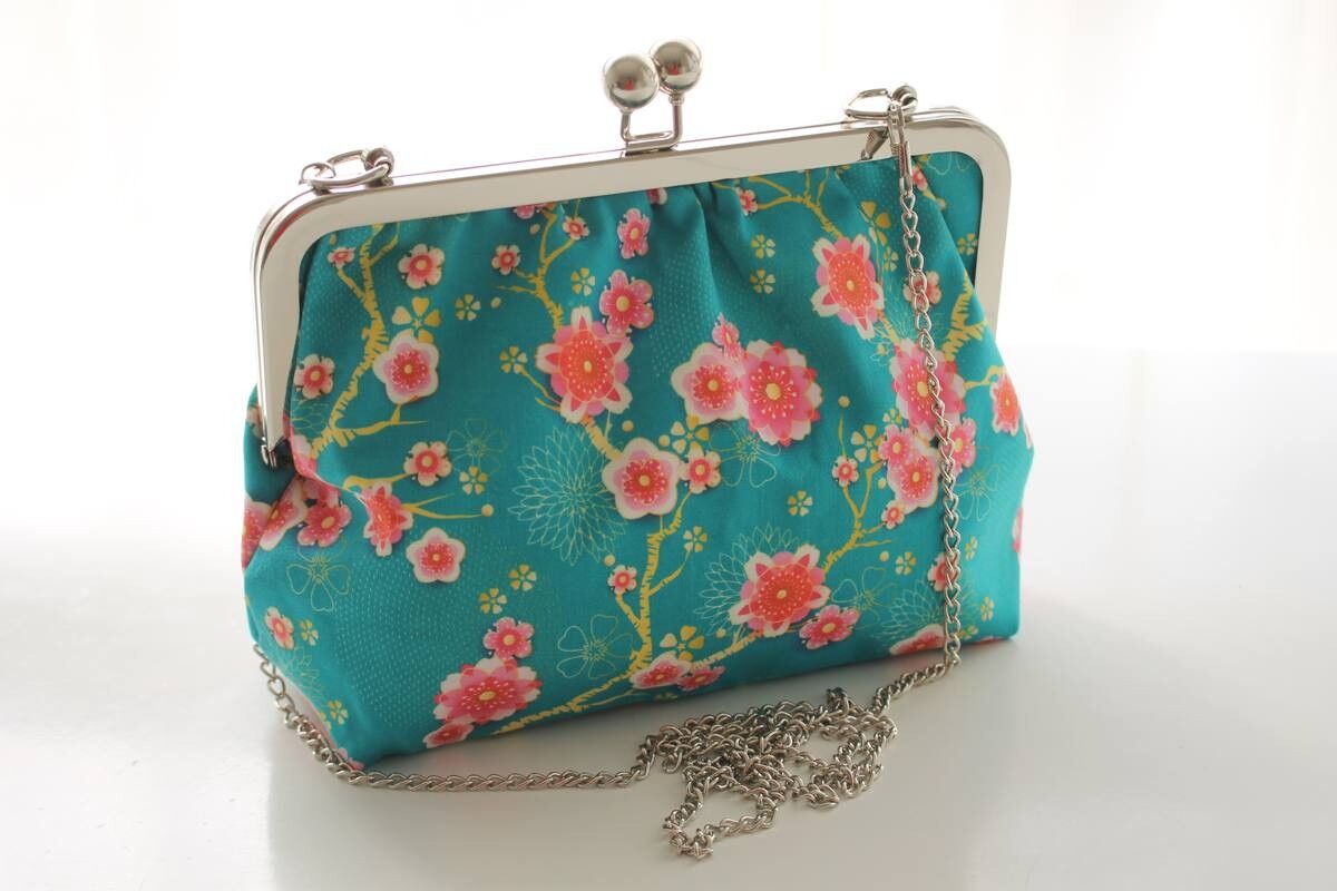 Emma Retro-Gelb-Rutentasche