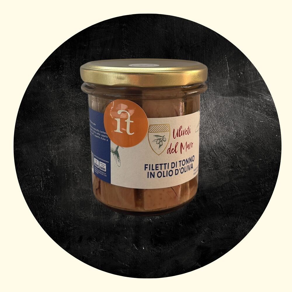Filetes de Atún en Aceite de Oliva en Tarro – 200g