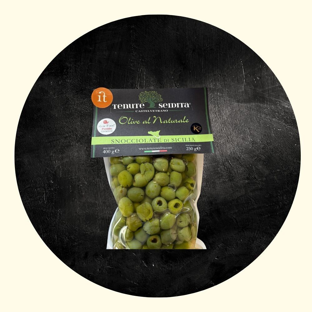 Olive Snocciolate – 250 gr