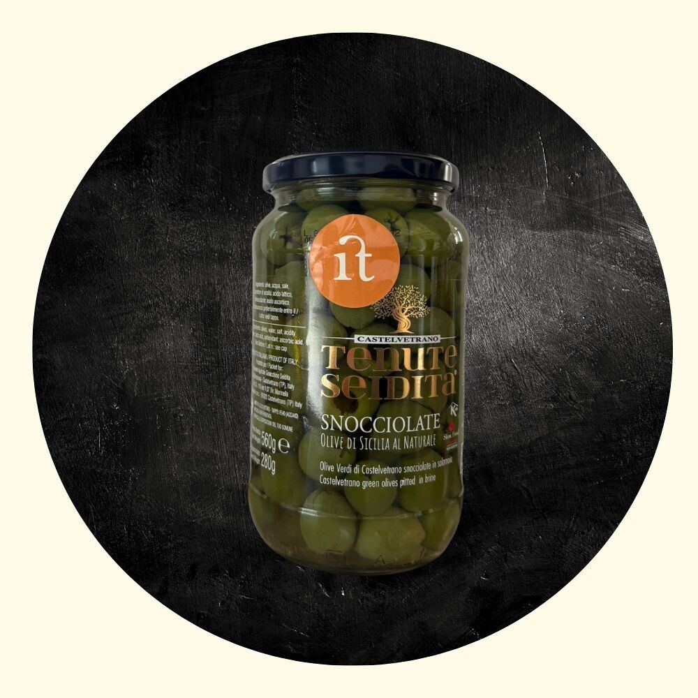 Aceitunas deshuesadas en tarro Kosher - 280 gr