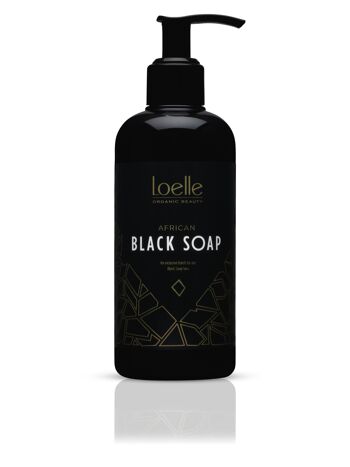 Savon Noir Africain - Liquide - 250ml 4